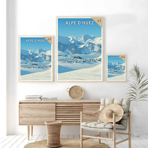 Affiche - Alpe d'Huez