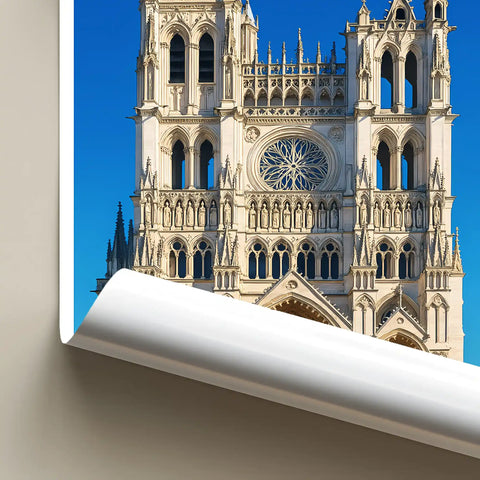 Affiche - Amiens - Cathédrale Notre-Dame