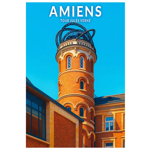 Affiche - Amiens - Tour Jules Verne