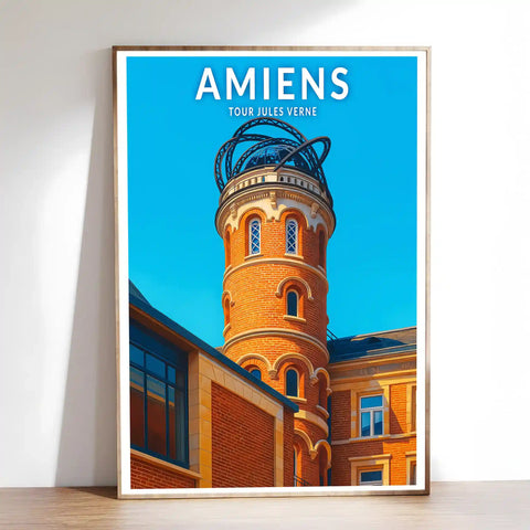 Affiche - Amiens - Tour Jules Verne