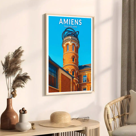 Affiche - Amiens - Tour Jules Verne