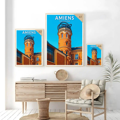 Affiche - Amiens - Tour Jules Verne