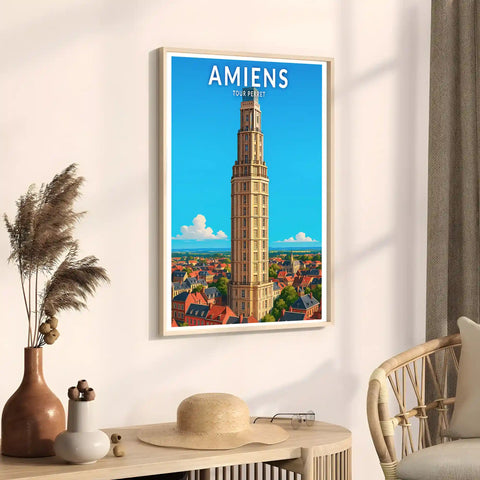 Affiche - Amiens - Tour Perret