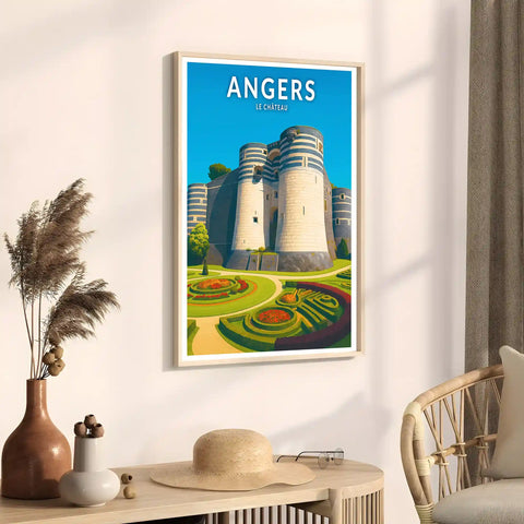 Affiche - Angers - Le Château