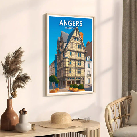 Affiche - Angers - Maison d'Adam