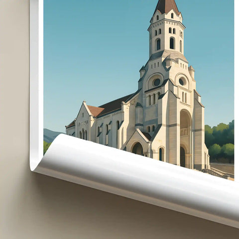 Affiche - Annecy - Basilique de la Visitation