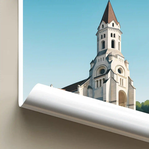 Affiche - Annecy - Basilique de la Visitation