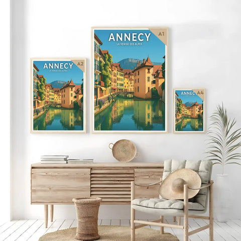 Affiche - Annecy - La Venise des Alpes