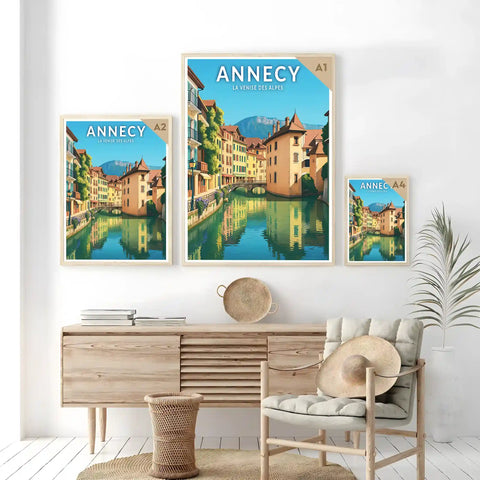 Affiche - Annecy - La Venise des Alpes