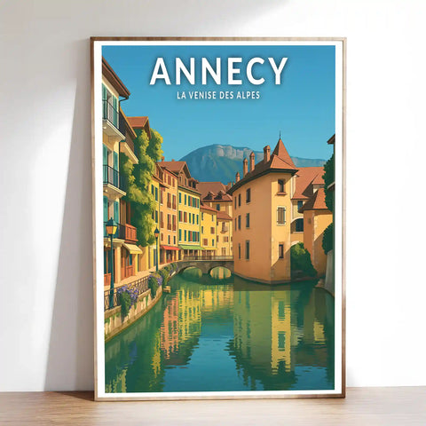 Affiche - Annecy - La Venise des Alpes
