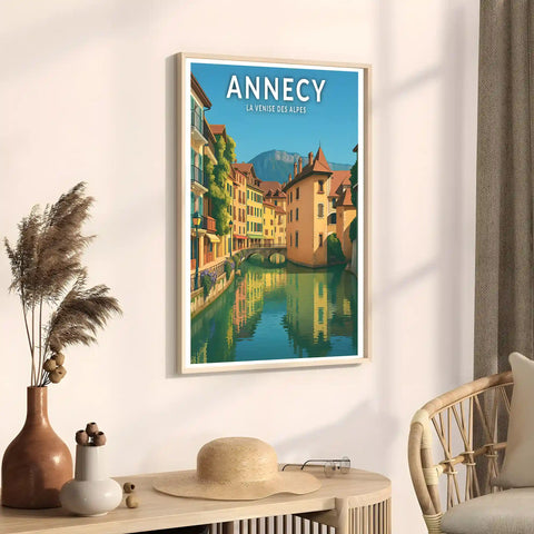 Affiche - Annecy - La Venise des Alpes