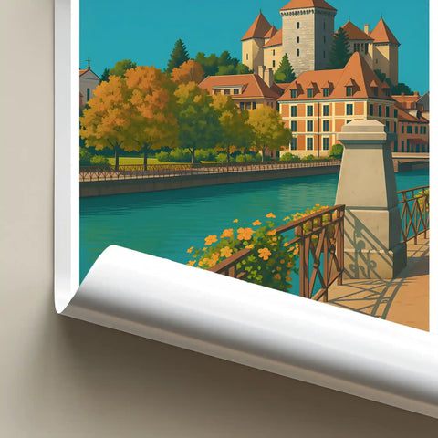Affiche - Annecy - Le Château
