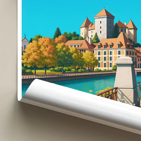 Affiche - Annecy - Le Château