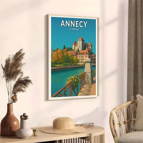 Affiche - Annecy - Le Château