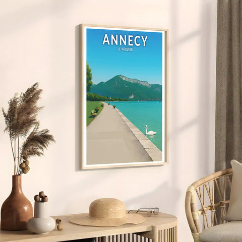 Affiche - Annecy - Le Pâquier