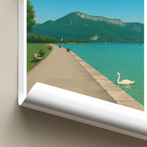 Affiche - Annecy - Le Pâquier