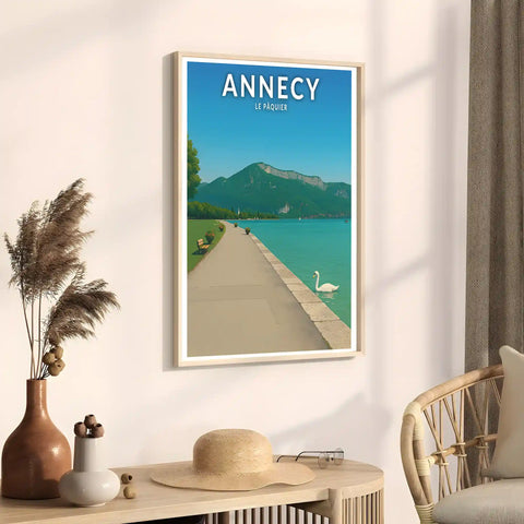 Affiche - Annecy - Le Pâquier