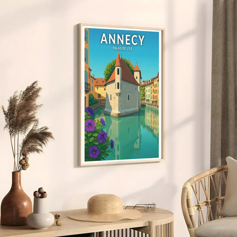 Affiche - Annecy - Palais de l'île