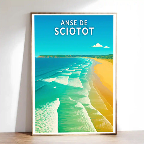 Affiche - Anse de Sciotot
