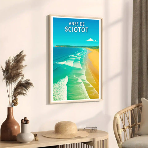 Affiche - Anse de Sciotot