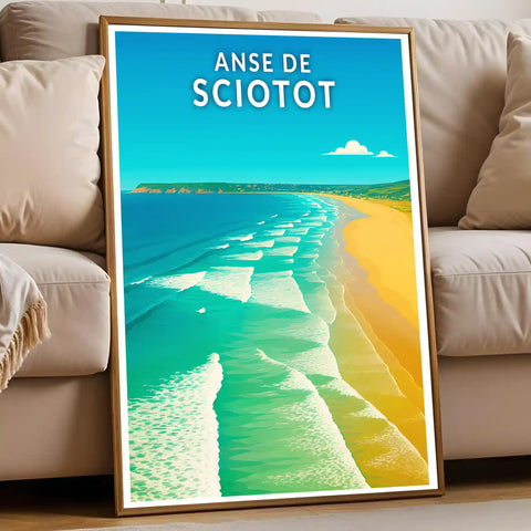 Affiche - Anse de Sciotot