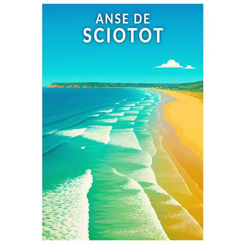 Affiche - Anse de Sciotot