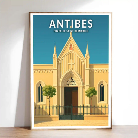 Affiche - Antibes - Chapelle Saint-Bernadin