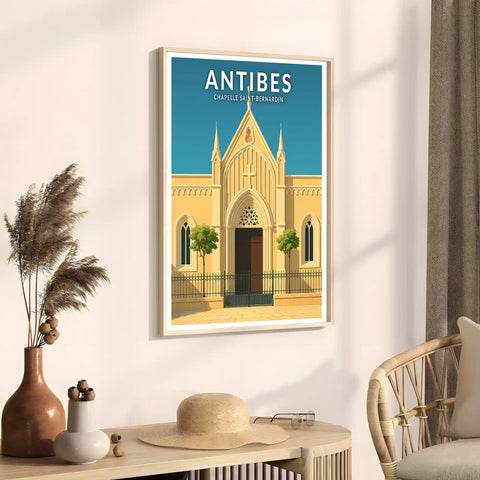 Affiche - Antibes - Chapelle Saint-Bernadin