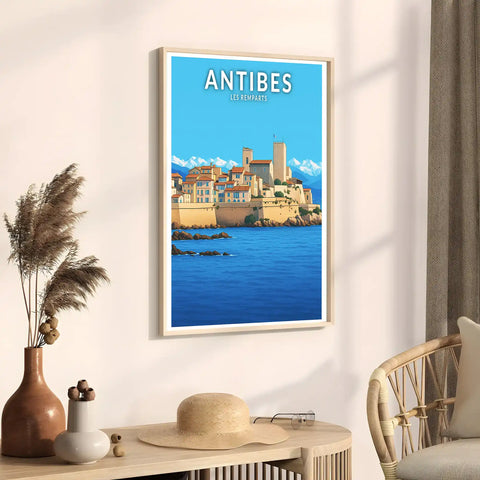 Affiche - Antibes - Les Remparts