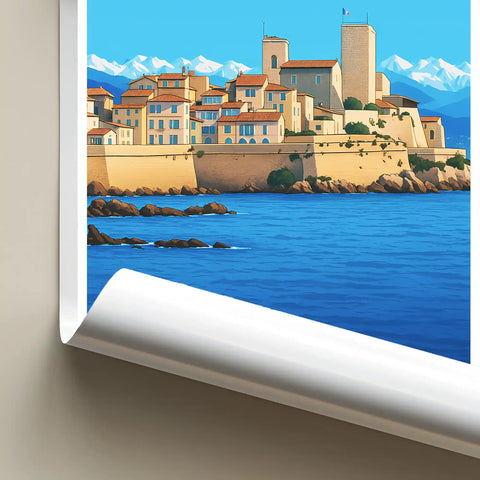 Affiche - Antibes - Les Remparts