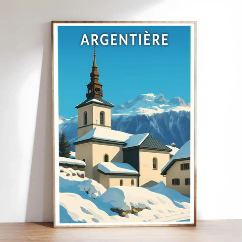 Affiche - Argentière