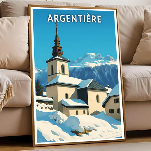 Affiche - Argentière