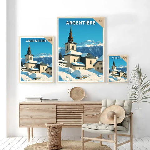 Affiche - Argentière