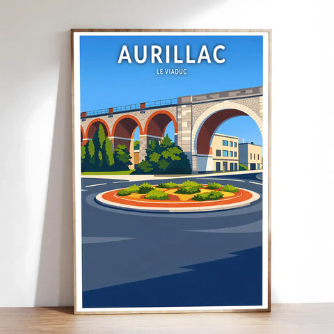 Affiche - Aurillac - Le Viaduc