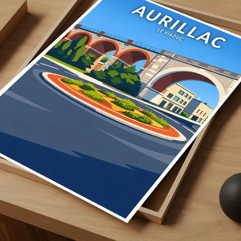 Affiche - Aurillac - Le Viaduc