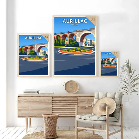 Affiche - Aurillac - Le Viaduc