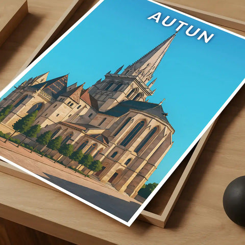 Affiche - Autun
