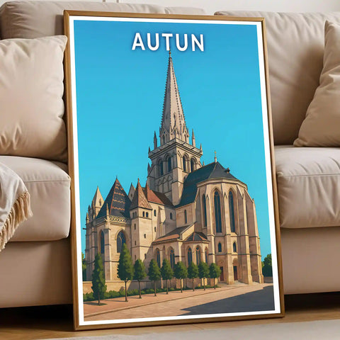 Affiche - Autun
