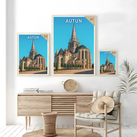 Affiche - Autun