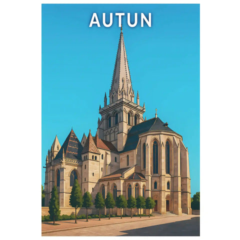 Affiche - Autun