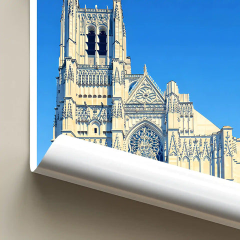 Affiche - Auxerre - Cathédrale Saint-Étienne