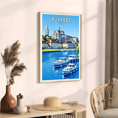 Affiche - Auxerre - L'Yonne