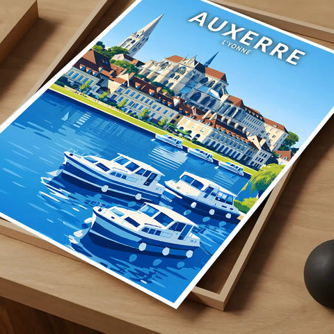 Affiche - Auxerre - L'Yonne