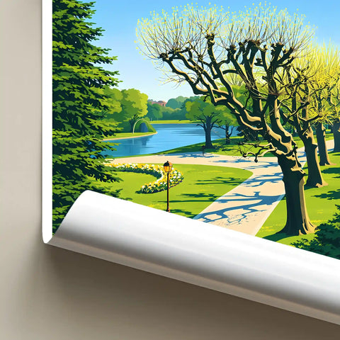 Affiche - Auxerre - Parc de l'Arbre Sec