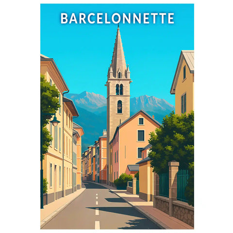 Affiche - Barcelonnette