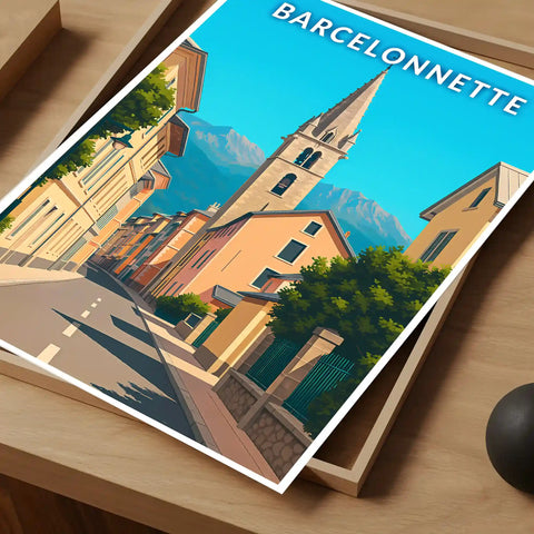 Affiche - Barcelonnette
