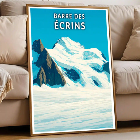 Affiche - Barre des Écrins