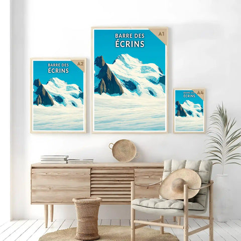 Affiche - Barre des Écrins