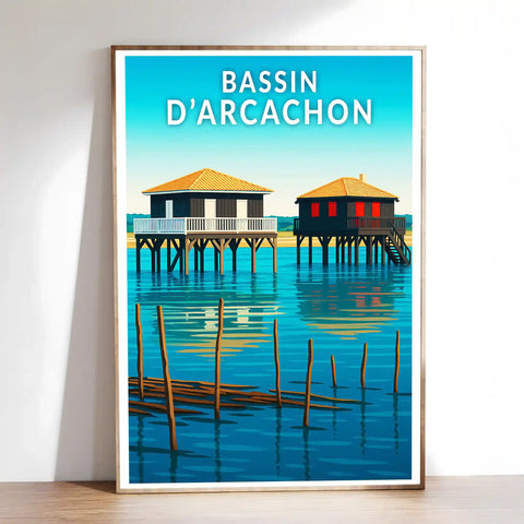 Affiche - Bassin d'Arcachon