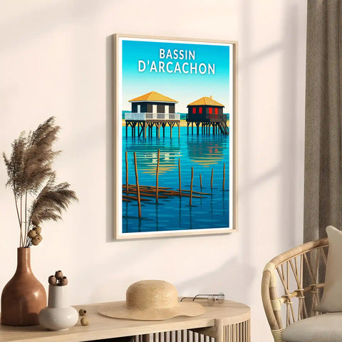 Affiche - Bassin d'Arcachon